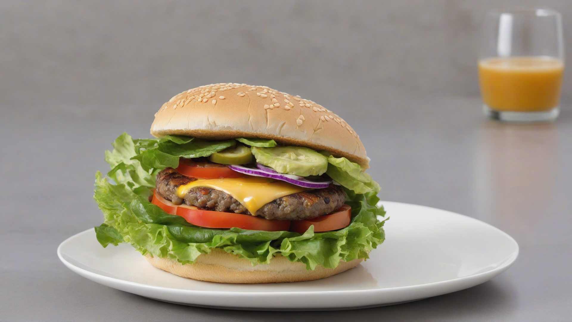 hamburger vegetariano